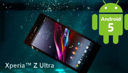 Андроид 5 для SONY Xperia Z Ultra