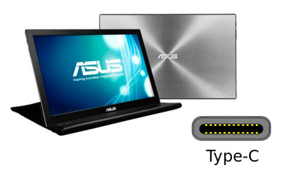 ASUS USB монитор Type C