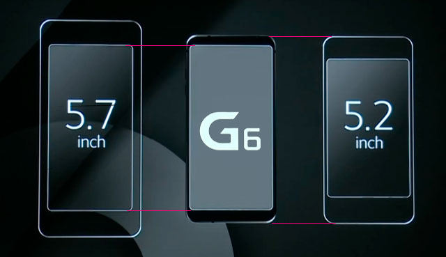 Дисплей LG G6