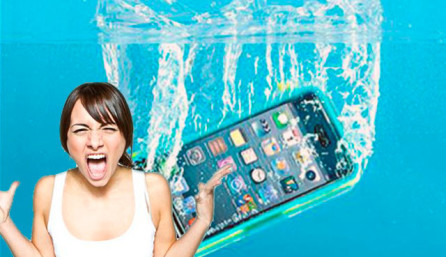 Что делать если iPhone упал в воду
